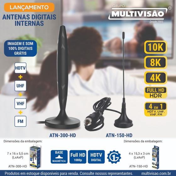 Imagem de Antena Digital Interna ATN 150 HD