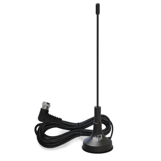 Imagem de Antena Digital Interna Para Tv - Hdtv Uhf Vhf 4k Com Base Magnética Alcance 15 Km Cabo Coaxial 2,5 Metros - Hdtv1300i