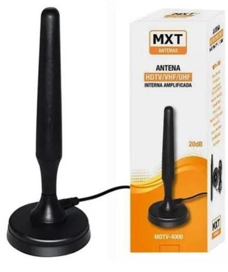 Imagem de Antena Interna Digital Amplificada Hdtv Uhf 25Db Tv Smart