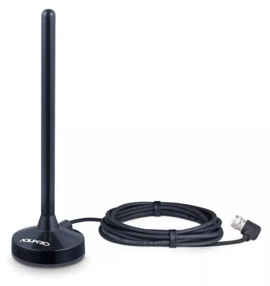 Imagem de Antena Interna ultra Slim Tv Digital 5 Em 1 Vhf Uhf Hdtv Dtv Fm 4k - Envio Imediato