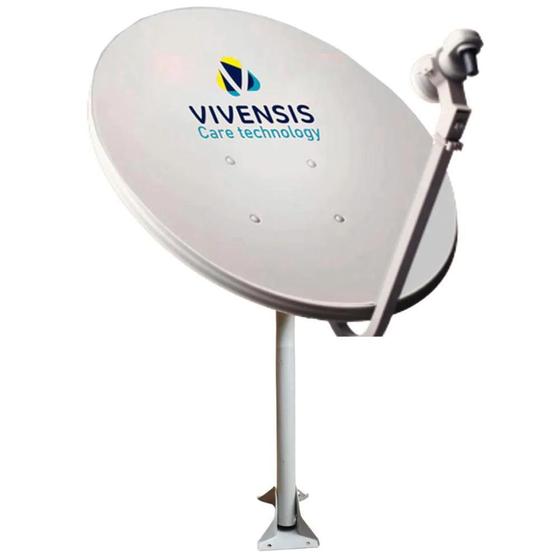 Imagem de Antena Parabólica Vivensis 60cm Banda KU