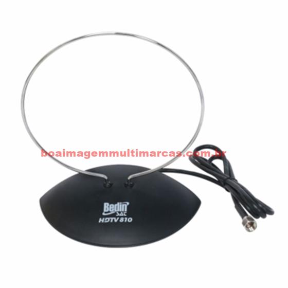 Antena Portátil Interna 2 Em 1 Hdtv 810 Preta Bedinsat Imagem de Antena Portátil Interna 2 Em 1 Hdtv 810 Preta Bedinsat
