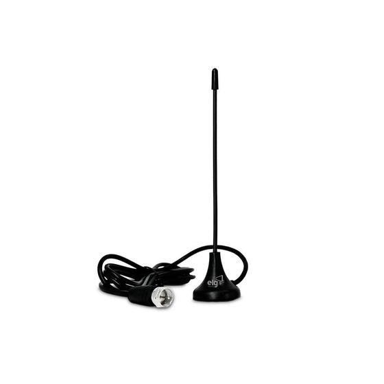 Imagem de Antena Smart View 2,5 Metros Sinal Digital 4K  Preto Elg