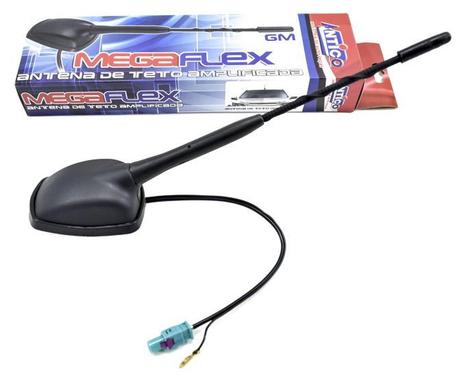 Imagem de Antena Teto Amplificada Conector Fakra para Mylink Onix Prisma Cobalt Spin Joy