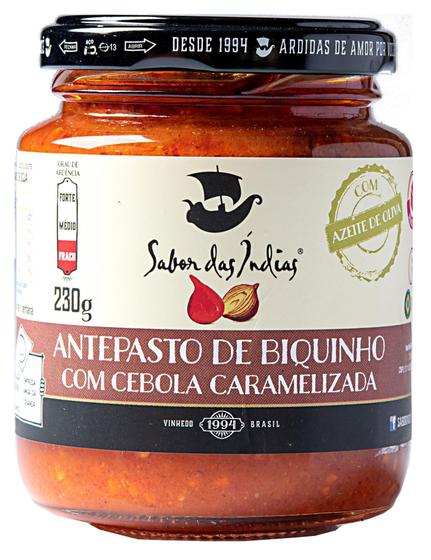 Imagem de Antepasto de biquinho com cebola caramelizada