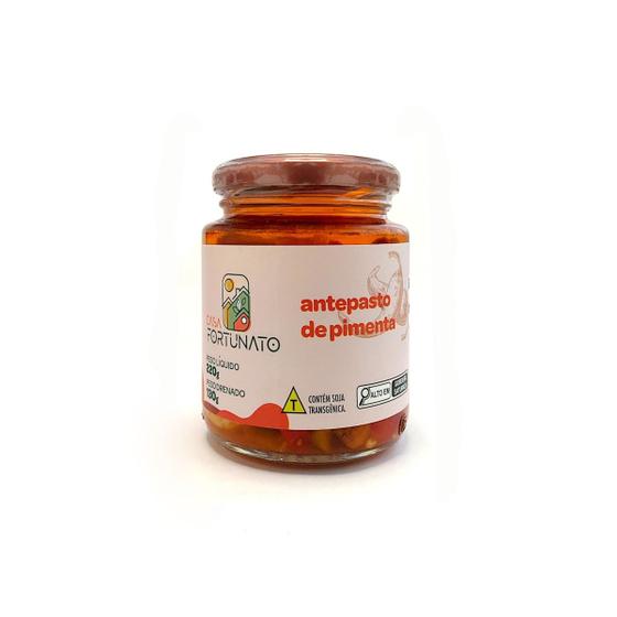 Imagem de Antepasto De Pimenta 220g Casa Fortunato