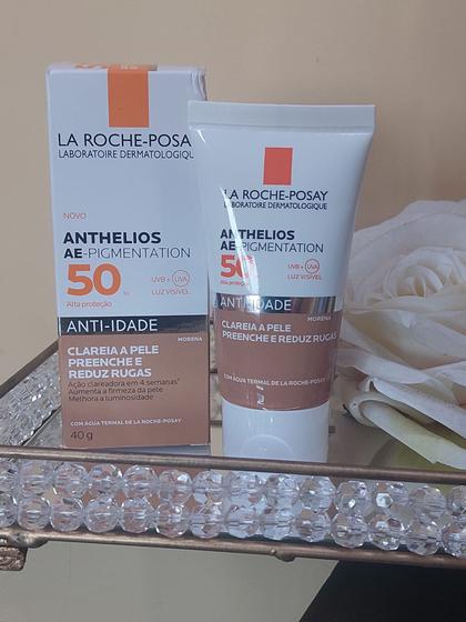 ANTHELIOS AE-Pigmentation Protetor Solar FPS50 Tripla ação: anti-idade, antimanchas e antirrugas. Menor preço em ANTHELIOS AE-Pigmentation Protetor Solar FPS50 Tripla ação: anti-idade, antimanchas e antirrugas.