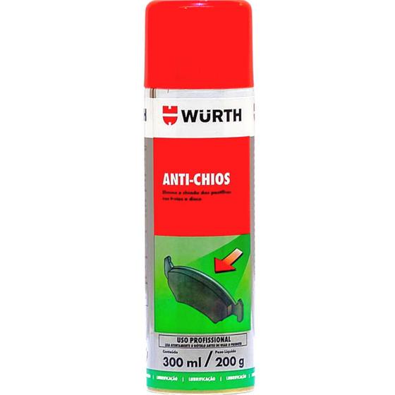 Imagem de Anti Chios Anti Ruido 65 ML Wurth Produto Para Melhorar O Barulho De Pastilhas Automotiva 