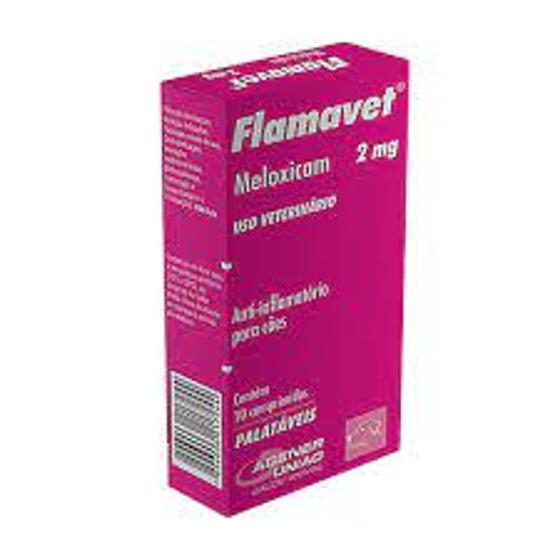 Imagem de Anti-inflamatório Agener Flamavet 2mg - c/10 Comprimidos para Cães