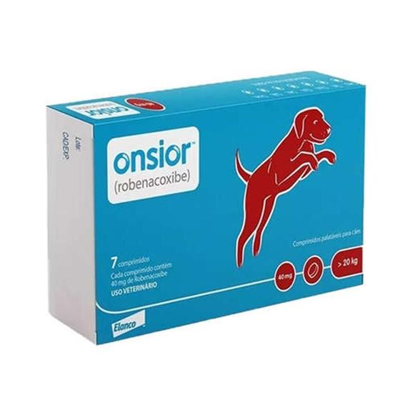 Imagem de Anti-inflamatórios Elanco Onsior para Cães acima de 20 Kg - 40 mg