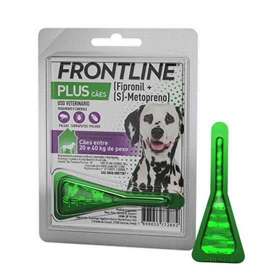 Bravecto Anti Pulgas E Carrapatos Para Cães 20-40kg - Comprimido Mastigável 1000mg | Pack 3