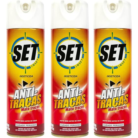 Imagem de Anti-Traças Aerosol Set Inset 300ml  - Multibrands