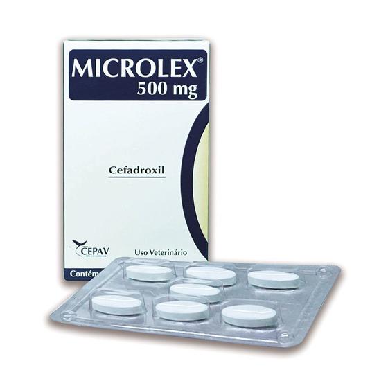 Imagem de Antibiótico Microlex 500 mg para Cães e Gatos