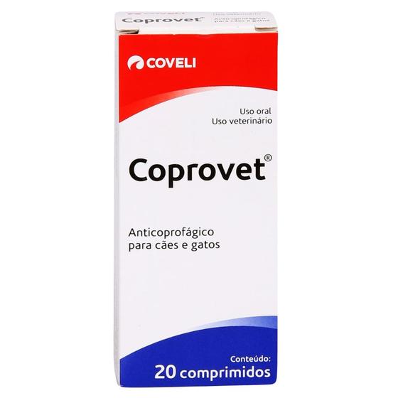 Imagem de Anticoprofágico Coprovet Coveli c/ 20 Comprimidos