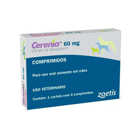 Imagem de Antiemético cerenia 60mg - 4 comprimidos