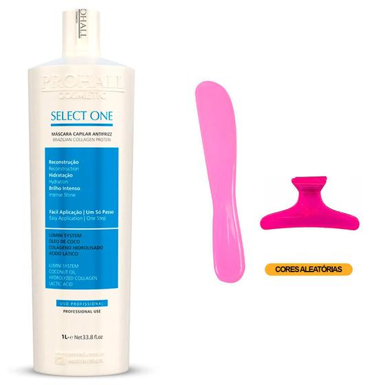 Imagem de Antifrizz Select One Prohall 1 Litro + Espátula/Presilha