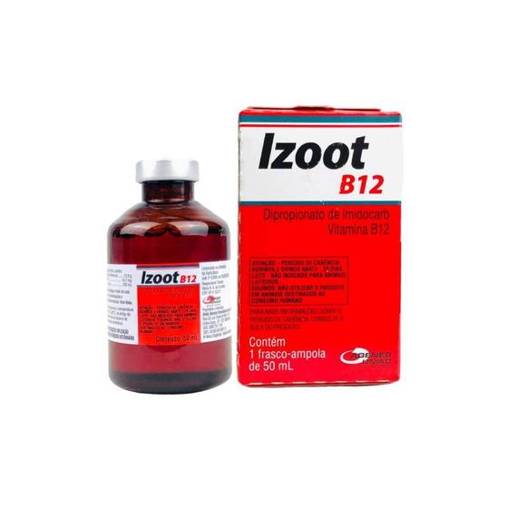 Imagem de Antimicrobiano Izoot B12 Agener União Injetável 50ml