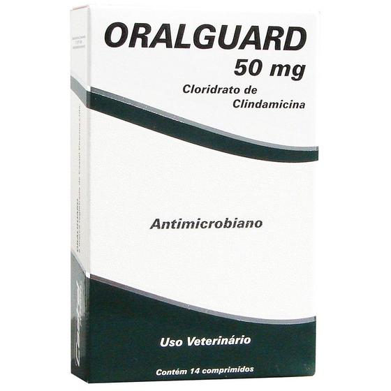 Imagem de Antimicrobiano Oralguard 14 Comprimidos 50Mg