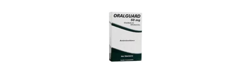 Imagem de Antimicrobiano para Cachorro e Gato Oralguard 50mg 14 comp