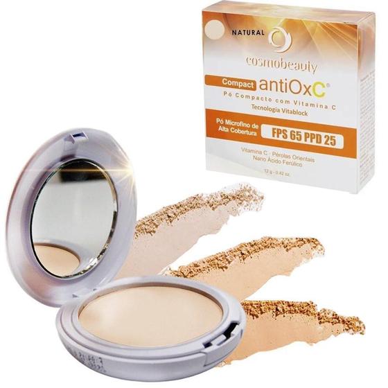 Imagem de Antiox C Compact Pó Com Vitamina C Cor Natural Cosmobeauty