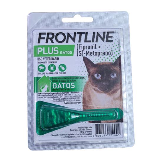 Imagem de Antipulga e Carrapato Frontline Plus - Gato 0,5ml ( 01 Pipeta)