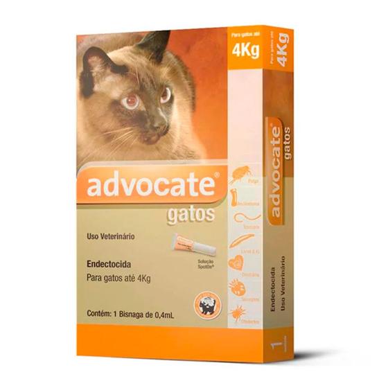 Imagem de Antipulgas Advocate Gatos Até 4Kg