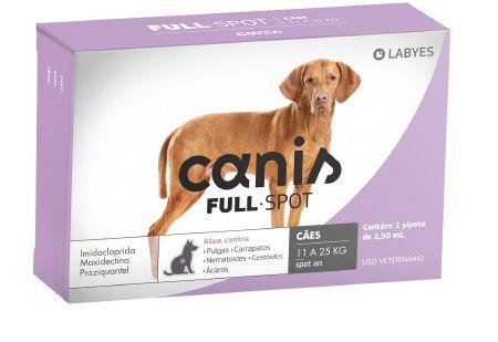 Imagem de Antipulgas Canis Full Spot Cães de 11 a 25kg - com 1 Pipeta