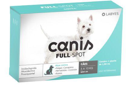 Imagem de Antipulgas Canis Full Spot Cães de 5 a 10kg - com 1 Pipeta