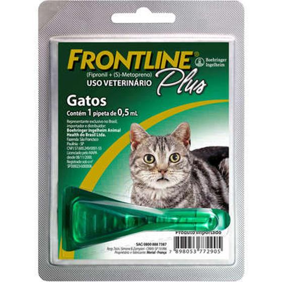 Imagem de Antipulgas e Carrapatos Frontline Plus para Gatos