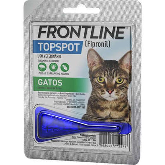 Imagem de Antipulgas e Carrapatos Frontline Top Spot para Gatos 1Un