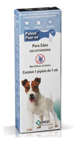 Imagem de Antipulgas E Carrapatos Msd Pulvex Pour-on Para Cães