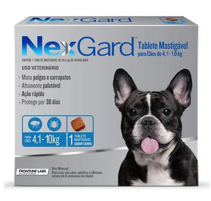 Antipulgas e Carrapatos NexGard para Cães de 4,1 a 10kg é boa?