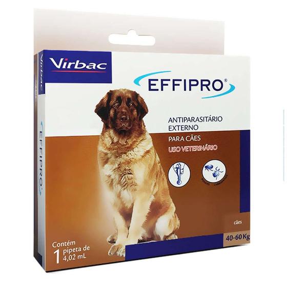 Imagem de Antipulgas e Carrapatos para Cães 40 a 60 kg Effipro Virbac