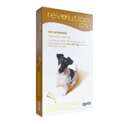 Imagem de Antipulgas Revolution Cães 5 A 10kg C/1 Pipeta