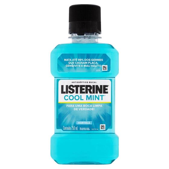 Imagem de Antisséptico Bucal Cool Mint Hortelã 250ml - Listerine