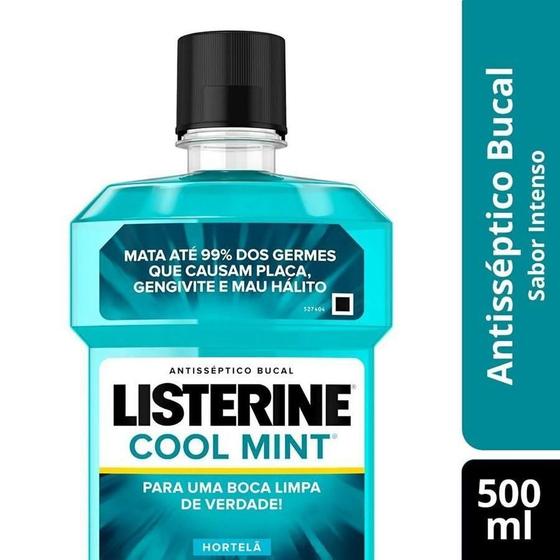 Imagem de Antisséptico Bucal Listerine Cool Mint 500Ml