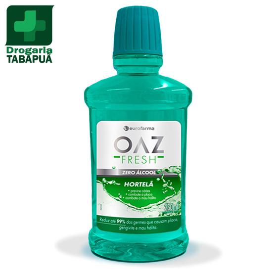 Imagem de Antisséptico Bucal OAZ 250ml- Eurofarma, sabor Hortelã