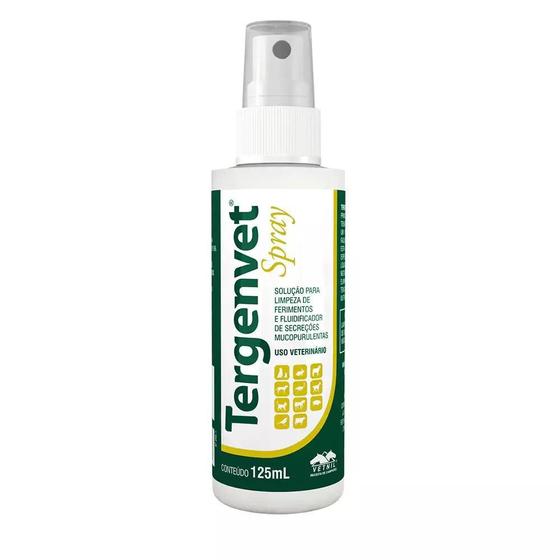 Imagem de Antisséptico Tergenvet Spray Cães E Gatos 125 Ml Vetnil