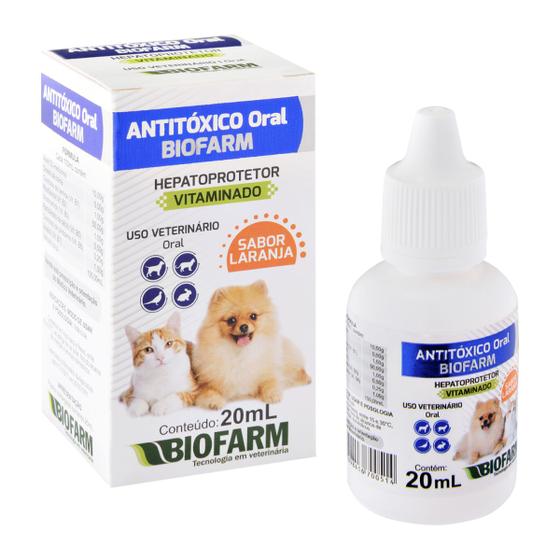 Imagem de Antitóxico Oral 20ml Biofarm