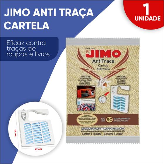 AntiTraça Cartela Jimo - Proteção para roupas Menor preço em AntiTraça Cartela Jimo - Proteção para roupas