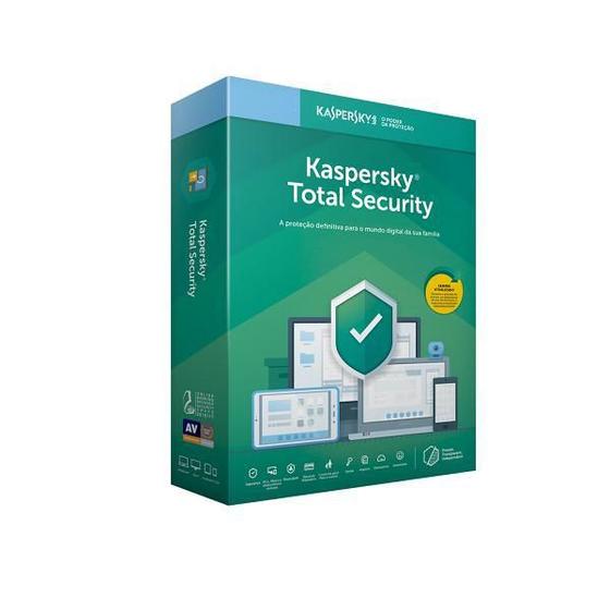 Imagem de Antivírus Kaspersky Total Security - Licença p/10 Dispositivos válida por 1 ano  KASPERSKY