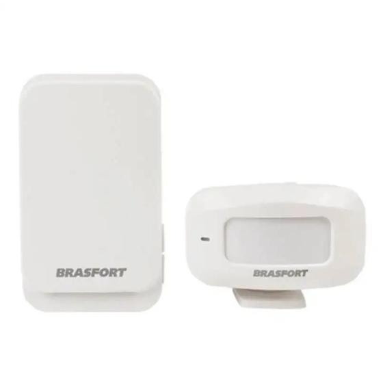 Anunciador de Presença com Sensor 100 Metros e 52 Tipos de Sons 7930 BRASFORT Imagem de Anunciador de Presença com Sensor 100 Metros e 52 Tipos de Sons 7930 BRASFORT