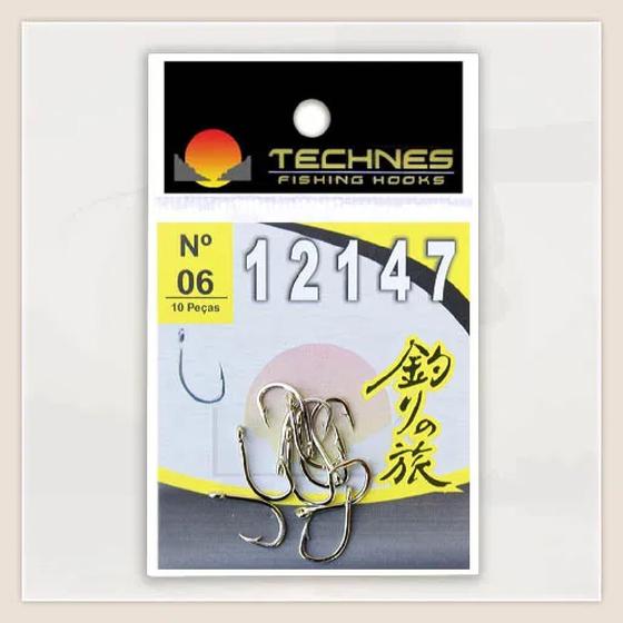 Imagem de Anzol 12147 technes - c/ 10 unid