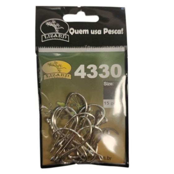 Imagem de Anzol 4330 CRT15Pcs Aço Carbono - Lizard