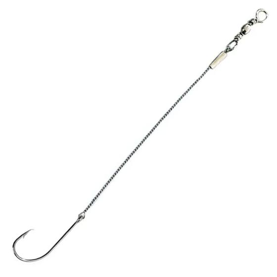 Imagem de Anzol 4330 MS n11/0 Escastoado Flexível 40cm com Girador 5pçs Aprazível