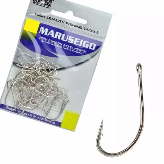 Imagem de Anzol cartela marine sports maruseigo nickel 26 c/ 15