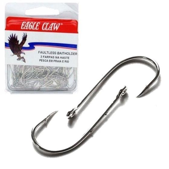 Imagem de Anzol Eagle Claw Dupla Farpa N 3/0 C/100un Super Resistente