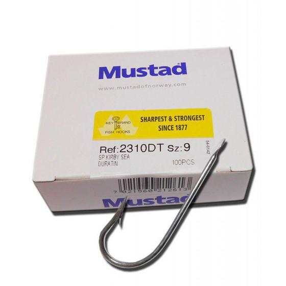 Imagem de Anzol noruegues mustad chapa 2310 cara torta n.09