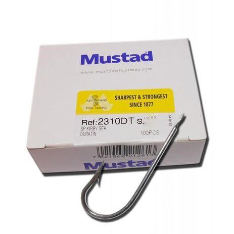 Imagem de Anzol noruegues mustad chapa 2310 cara torta n.7