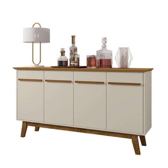 Imagem de Aparador Buffet Decorativo Magno B02 Cinamomo Off White - Lyam Decor